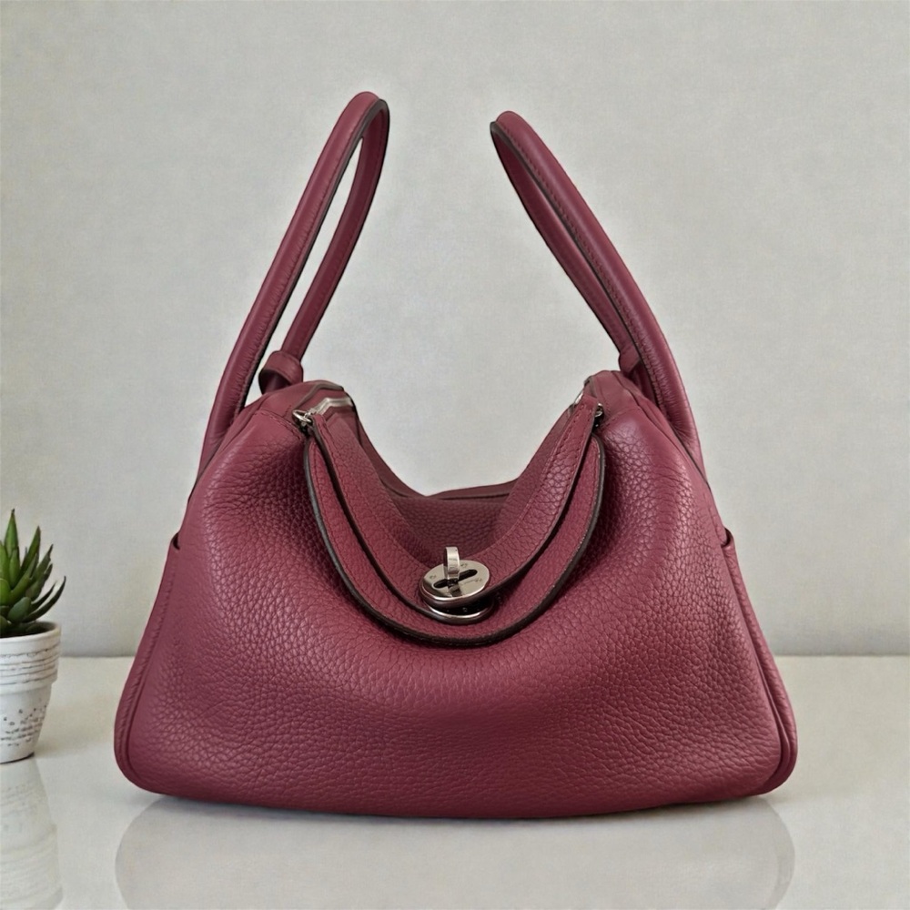❌SOLD❌Hermes Rosewood Lindy 26 Taurillon Clemence
